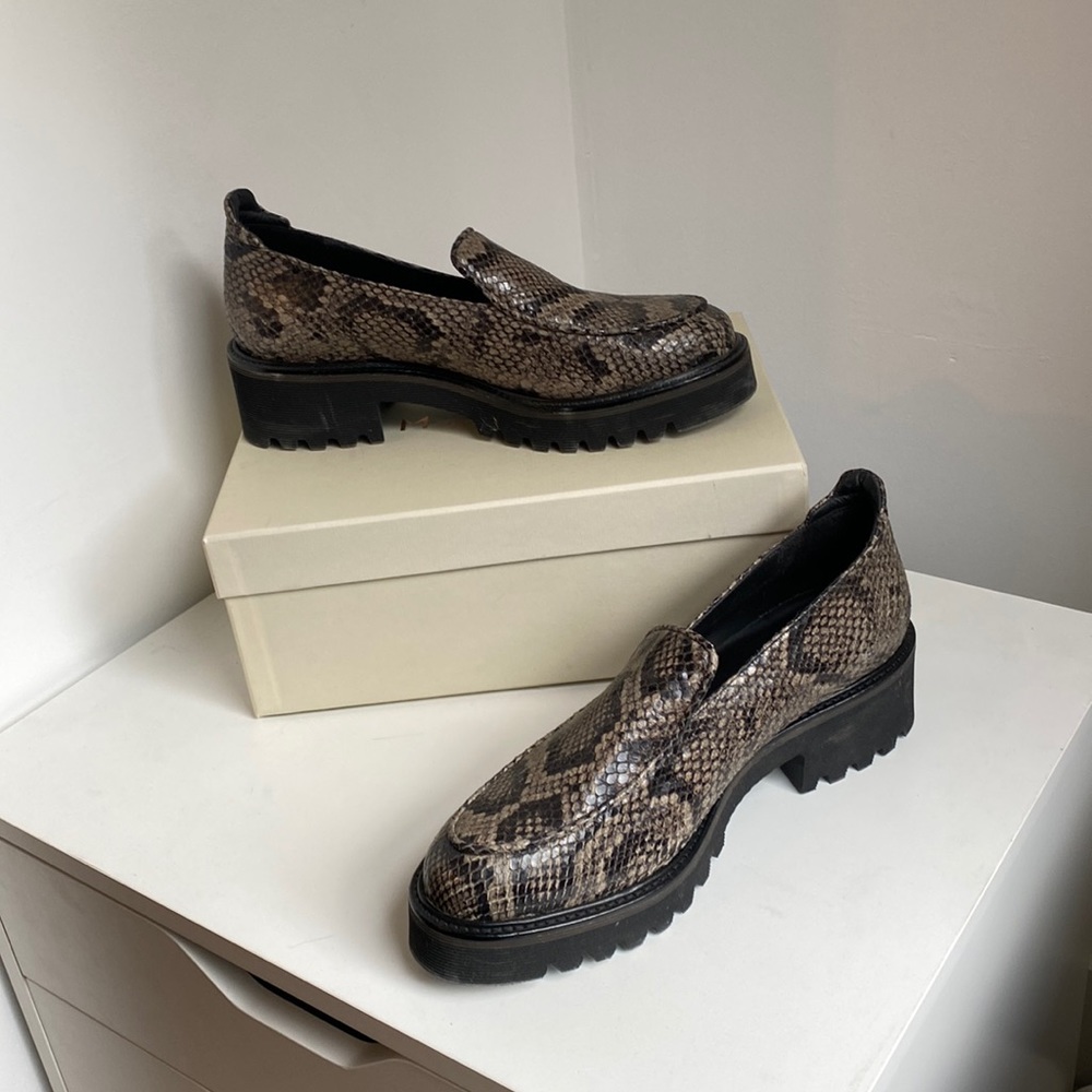 M. Gemi "the Eva" platform women's loafers size 10 us